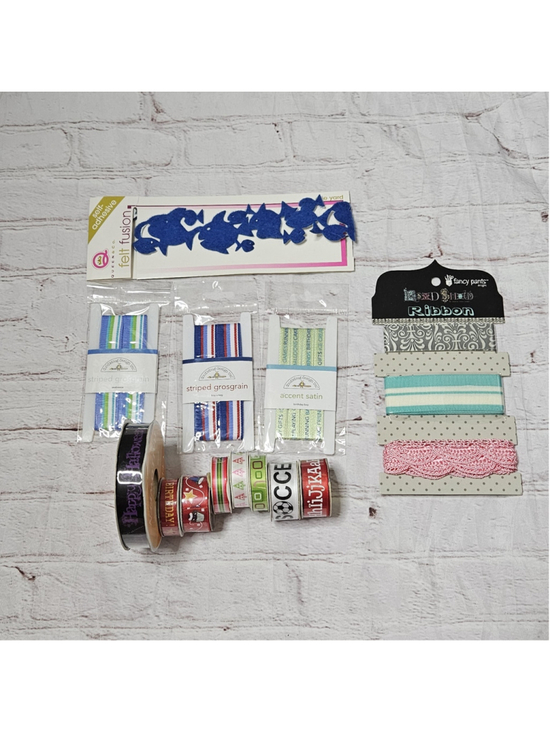 Unbranded Other - Scrapbook/Crafting Ribbon Lot of 13 All New in Package